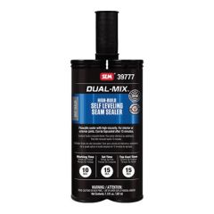 Dual-Mix™ 39777 High-Build Self Leveling 2-Component Seam Sealer, 7 oz Cartridge, Liquid, Gray
