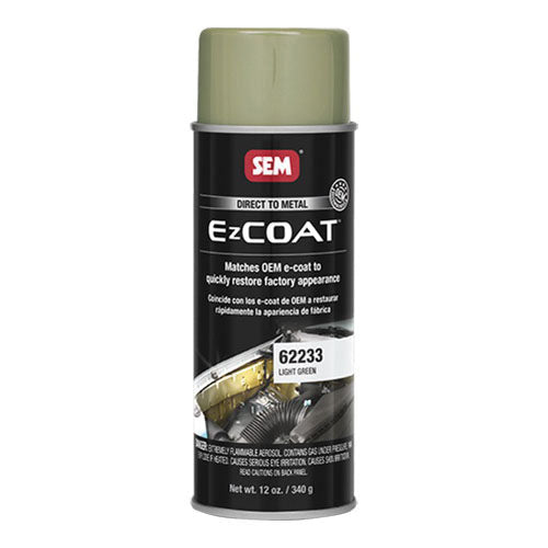 SEM Coat 62233 Direct-To-Metal Coating, 16 oz, Light Green, 13 sq-ft at 1 mil DFT Coverage, 30 min D
