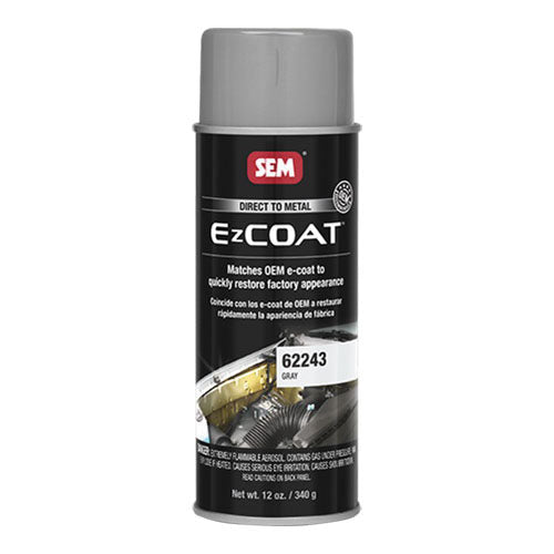 EZ Coat™ 62243 Direct-To-Metal Coating, 16 oz, Gray, 13 sq-ft at 1 mil DFT Coverage, 30 min Dry Curing