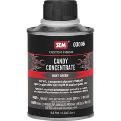 SEM® 03096 Candy Concentrate, 0.5 pt Aerosol Can, Mint Green, 8:1 & 1:1 Mixing