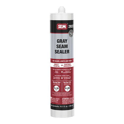 SEM 29372 1-Component Seam Sealer Gray 10.1 oz Tube for Interior/Exterior Joints