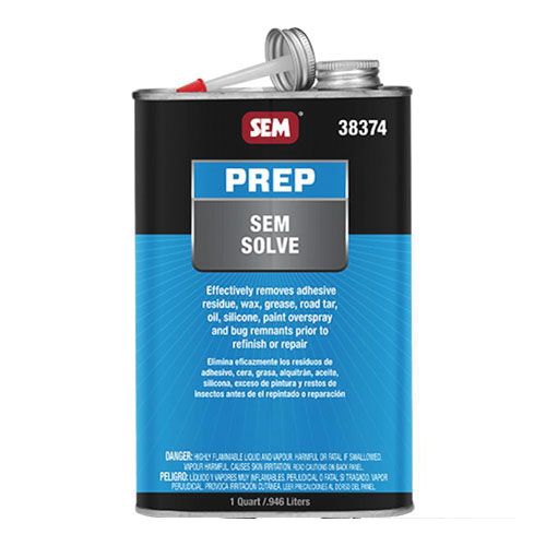 SEM 38374 Square Solvent Blend, 1 qt, 765.3 g/L VOC — Clear — view 2