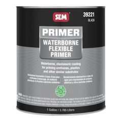 SEM® 39221 Waterborne Flexible Primer, 1 gal Can, Black, RTU Mixing