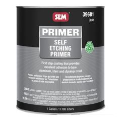SEM® 39681 Self-Etching Primer, 1 gal Round Can, Gray, 272.4 g/L VOC