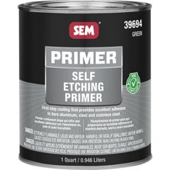 SEM® 39694 Self-Etching Primer, 1 qt Can, Green, 280.7 g/L VOC