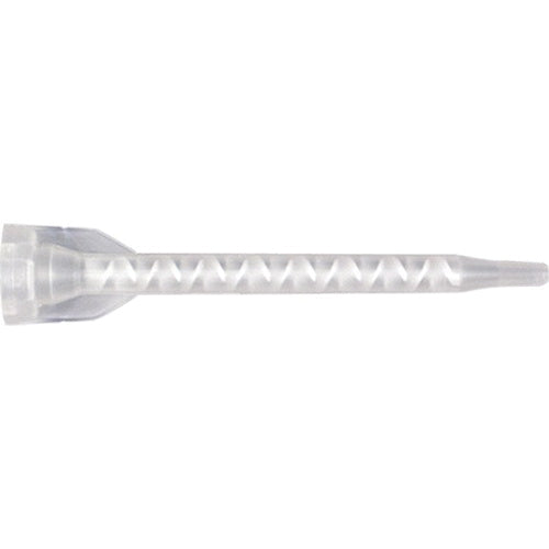 SEM 70020 Turbo Static Mixer, 3-3/4 in L, 1.7 oz Nozzle, Pack of 6, Plastic, Clear