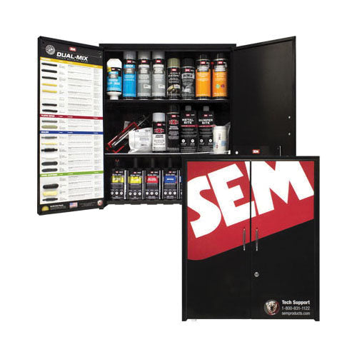 SEM Low VOC Shop Cabinet 70080 30" H x 25" W x 13" D Steel Locking Storage
