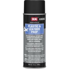 SEM® Aerospace A38353 Plastic and Leather Prep, 16 oz Can, Clear, Aerosol, 689.1 g/L VOC