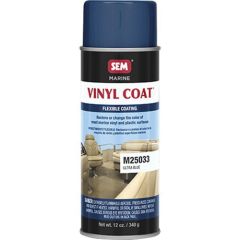 SEM® Vinyl Coat™ M25033 Flexible Coating, 16 oz Aerosol Can, Ultra Blue, 24 hr Curing, Aerosol