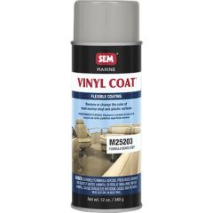 SEM® Vinyl Coat™ M25203 Flexible Coating, 16 oz Aerosol Can, Formula Boats Gray, 24 hr Curing, Aerosol