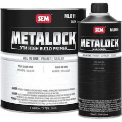 SEM® Metalock™ ML010 DTM High Build Primer, 1 gal Can, Gray, 4:1 Mixing, 325 sq-ft/gal Coverage
