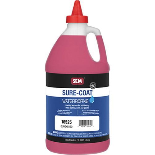 SEM Sure-Coat 16525 Waterborne Mixing System, 0.5 gal Can, Quindo Red, Liquid — view 3