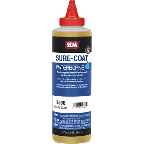 SEM Sure-Coat 16598 Waterborne Mixing System 1 pt Yellow Oxide Liquid