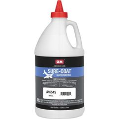 Sure-Coat™ A16545 Waterborne Coating System, 0.5 gal Can, White, Liquid