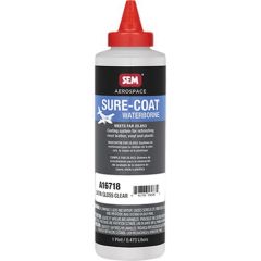 Sure-Coat™ A16725 Waterborne Coating System, 0.5 gal Can, Low Luster Clear, Liquid