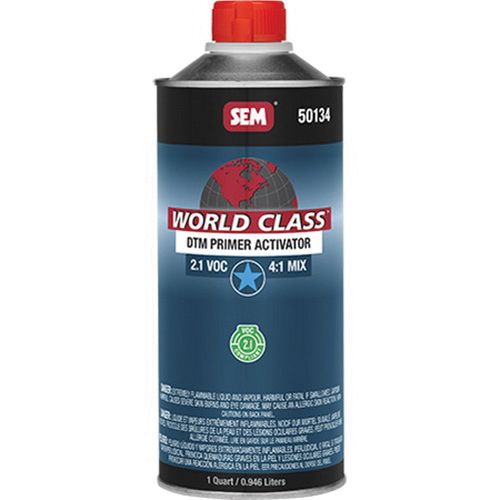 World Class™ 50134 Activator 1 qt Aerosol Clear to Amber