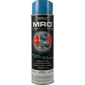 SEYMOUR® MRO® 620-1446 Industrial Enamel Spray Paint, 20 fl-oz Aerosol Can, Ryder Yellow, 18 sq-ft Coverage