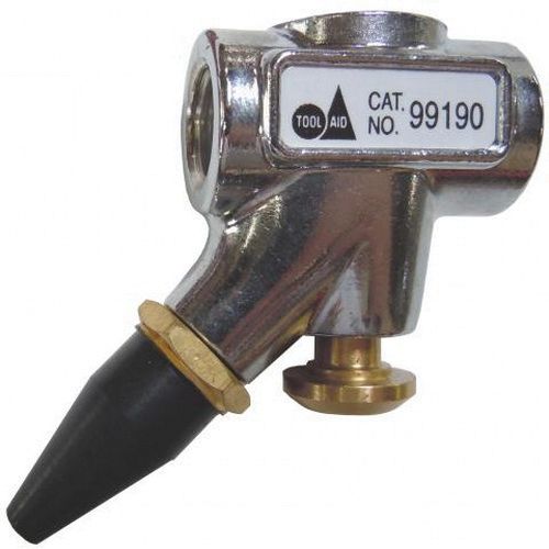 S & G Tool Aid Corp. AID 99190 In-Line Blow Gun with Rubber Nozzle, 30 psi, 1/4 in FNPT Air Inlet