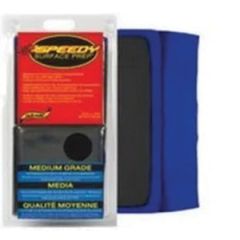 S.M. Arnold Speedy Surface Prep® SSP-589 Medium Grade Clay Towel, 12 in L x 12 in W, Black/Blue, Solid