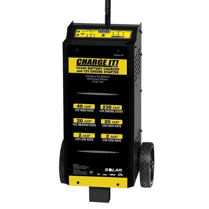 Solar Booster Pac 4745 Wheeled Battery Charger — view 2
