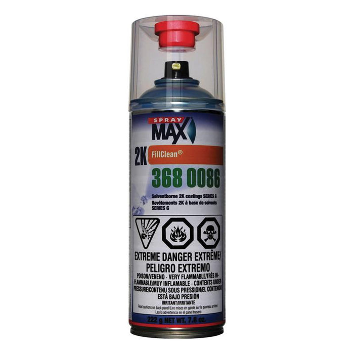 SprayMax, Peter Kwasny, Inc Empty Fill Clean Aerosol Can Series G — 7.8, Clear — view 2
