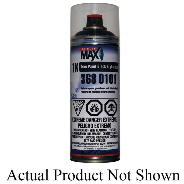 SprayMax, Peter Kwasny, Inc Trim Paint Matt Black — 10.5 — view 2