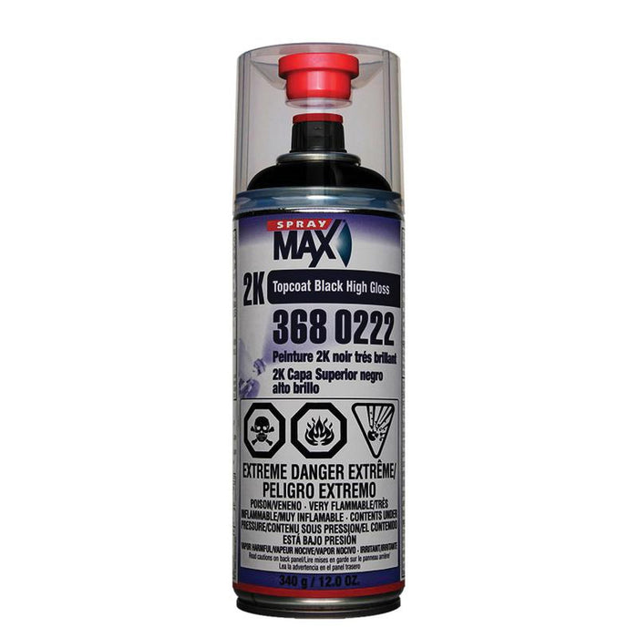 SprayMax, Peter Kwasny, Inc Dtm Topcoat Gloss Black — 12.24 — view 2