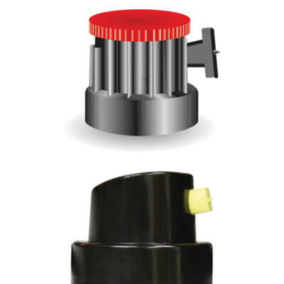 SprayMax® Fill Can® 3746213 Nozzle, Black/Yellow, Use With: 1K and 2K FillClean Aerosols