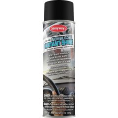 Sprayway® SW938 Non-Silicone Auto Care Instant Shine, 20 oz Aerosol Can, Clear, Liquid