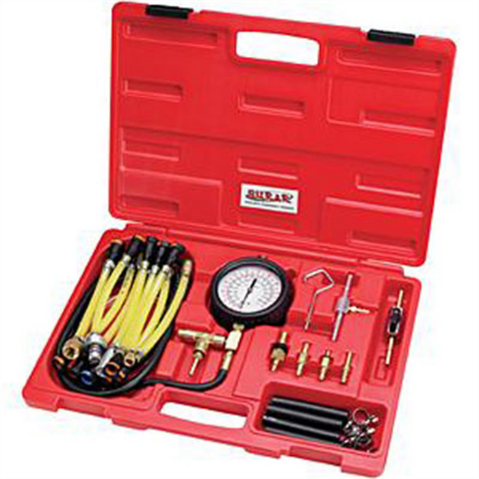 S.U.R. & R. Deluxe Fuel Injection Pressure Tester Kit