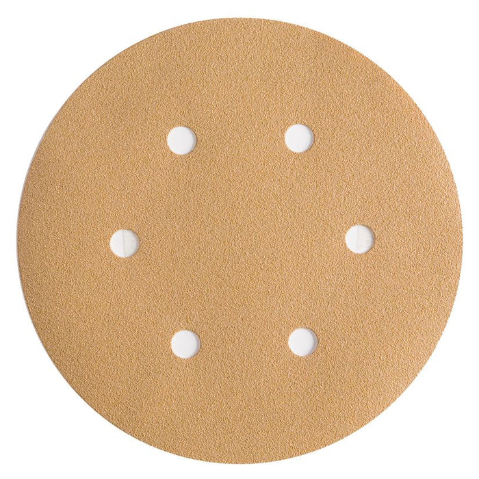 Sunmight USA Corporation Gold - 6" 6-Hole 320Grit Grip Disc โ view 3