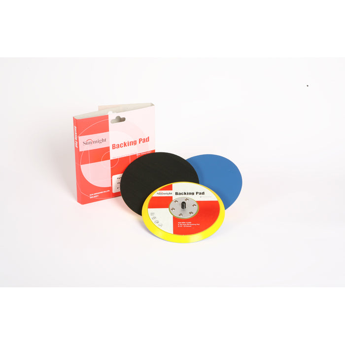 Sunmight 6" PSA Disc Pad with 6 Holes – Part 08900, Quick‑Change Design