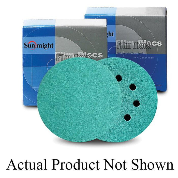 Sunmight USA Corporation 6"X6 Hole Psa Film Disc 80 Grit (100/Bx) — view 6