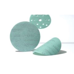Sunmight Film 01808 Open Coated Grip Disc, 6 in, P120 Grit, Premium Aluminum Oxide, Velcro Attachment