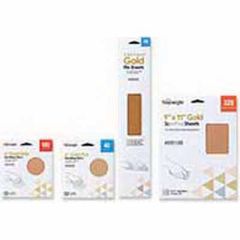 Sunmight Gold 09110R Sanding Sheet, 9 in W x 11 in L, P180 Grit, Premium Aluminum Oxide Abrasive