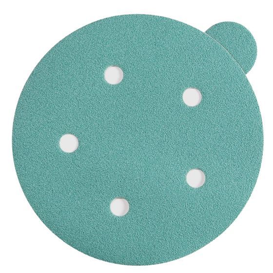 Sunmight Film 51106 Open Coated Sanding Disc, 5 in, P80 Grit, Premium Alum Oxide, PSA — view 3