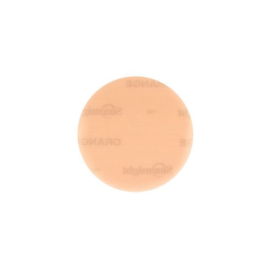 Sunmight Flexible Film 60222 Coated Grip Disc, 6 in, 1200 to 1500 Grit, Alum Oxide, — Orange — view 2