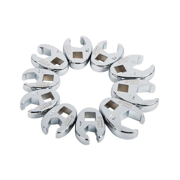 Sunex Tools 3/8In Dr. 10Pc Fully Polished Metric โ view 2