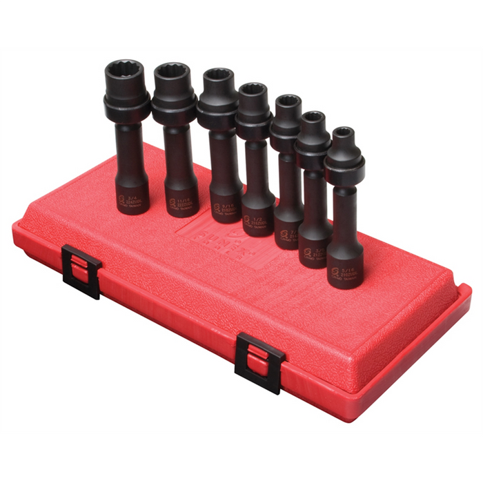 Sunex Tools 7-Piece 1/2 in. Drive 12-Point Fracti