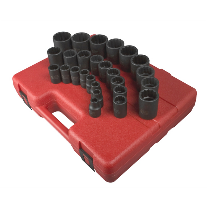 Sunex Tools 26-Piece 1/2 in. Drive 12-Point Metri