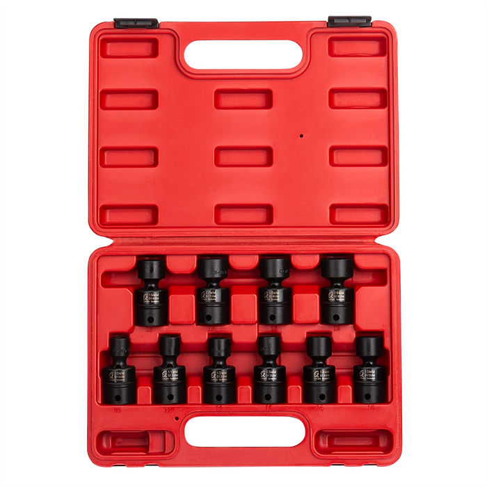 Sunex Tools 3/8" Drive 10 Piece Metric Universal Impact Socket