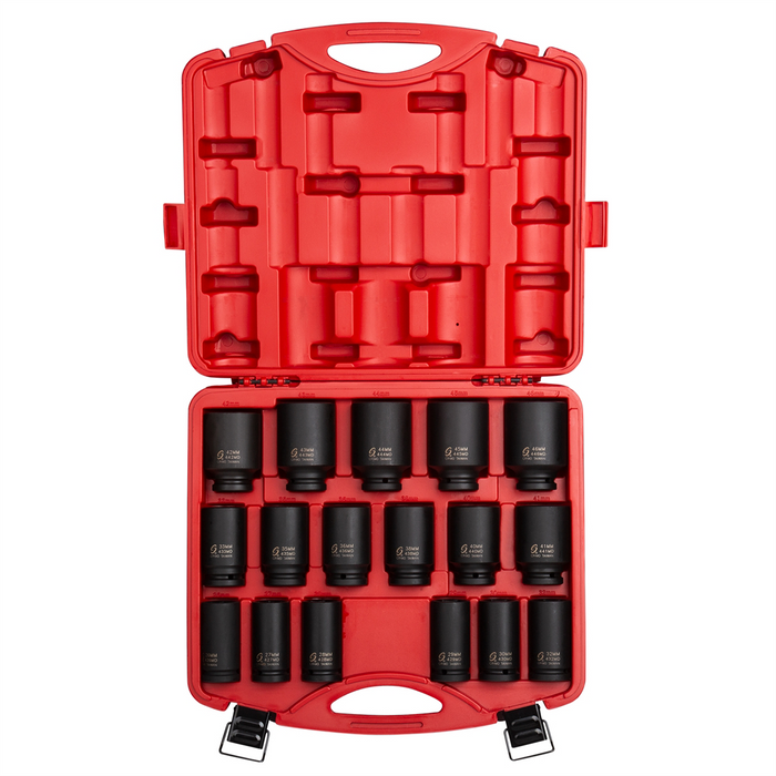 Sunex Tools PC 3/4" DR METRIC DEEP IMPACT SOCKET SET