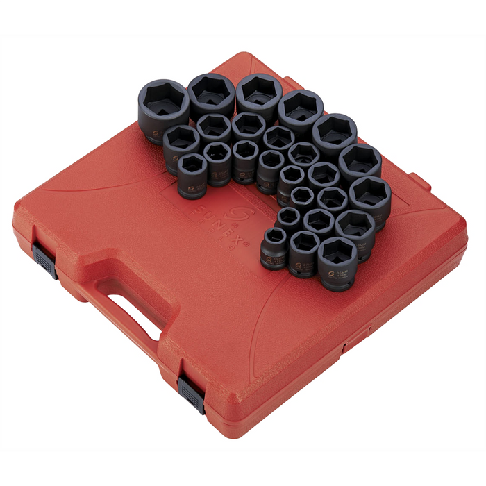 Sunex Tools 26-Piece 3/4 in. Drive 6-Point Metric