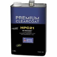Sherwin-Williams® HP Process™ HPC21-1 Premium National Rule Clearcoat, 1 gal Can, Gloss, 4:1:1 Mixing