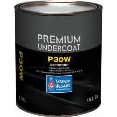 Sherwin-Williams® Spectra Prime™ P30W-1 Premium Low VOC 2K Color Primer Surfacer, 1 gal Can, White, 2:1 Mixing