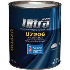 Sherwin-Williams® ULTRA 7000® U7206-4 Mixing Toner, 1 qt Can, Small Bright Metallic