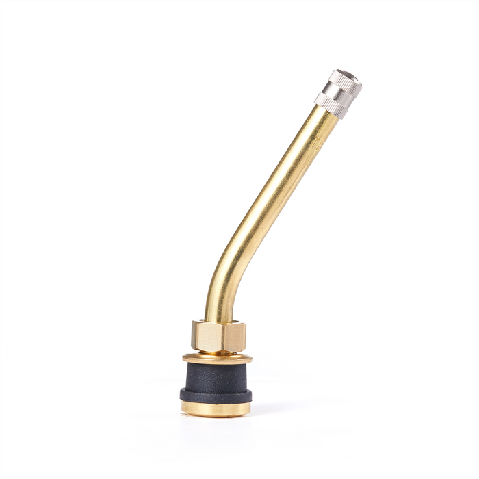 Tire Mechanic's Resource Brass Truck Valve 31 Degree Bend (Pack of 50)