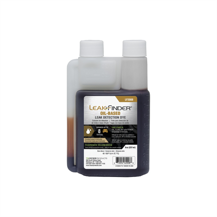 Tracer Products 8-OZ BOTTLE, OIL DYE