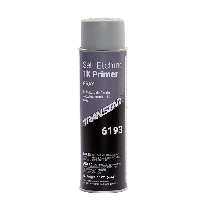 Transtar 6193 Self-Etching 1K Primer - Gray, 20 oz Aerosol Can