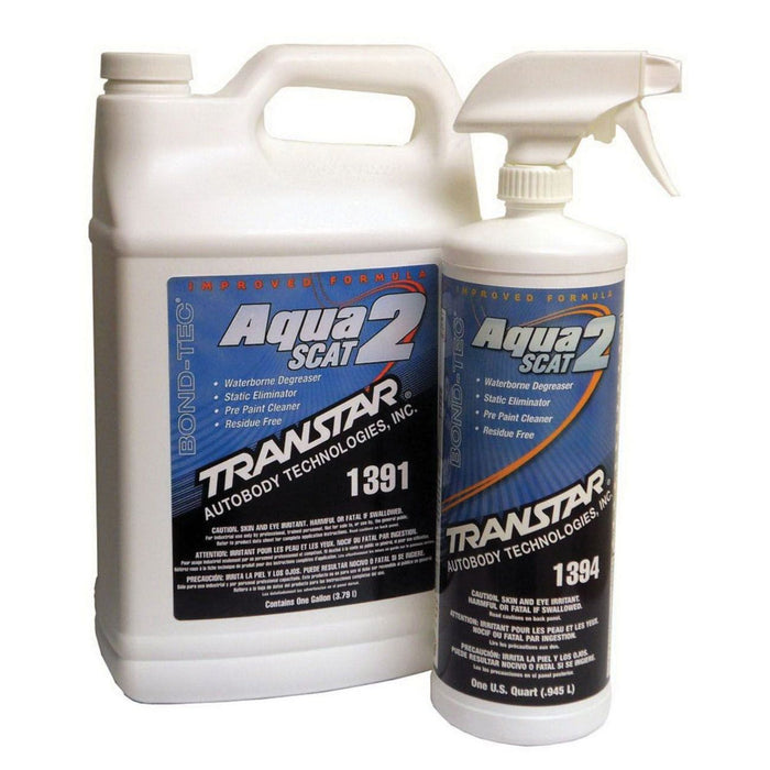 Transtar Autobody Technology 1391 Aqua SCAT 2 Waterborne Degreaser, 1 gal Can, White
